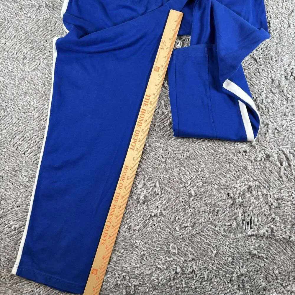 Polo Ralph Lauren Performance Joggers Mens Large Blue Zip Pockets Activewear Gym